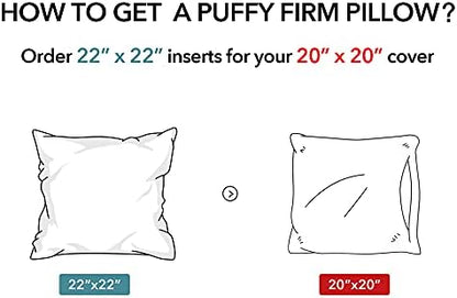 Oubonun 22 x 22 Throw Pillow Inserts - Image 5