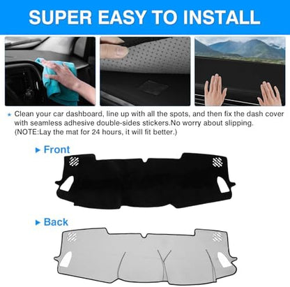 Autorder Dashboard Cover Mat for 2025 2026 Subaru Forester Accessories Dash - Image 5