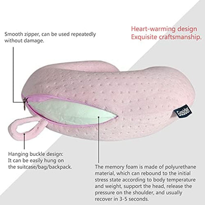 Travel Neck Pillow Memory Foam Travel Pillow - Image 4
