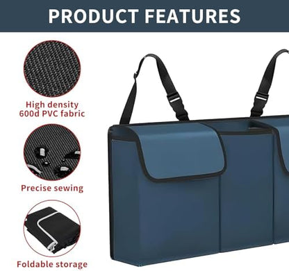 Car Trunk Organizer, Backseat Hanging Large Storage - Image 5