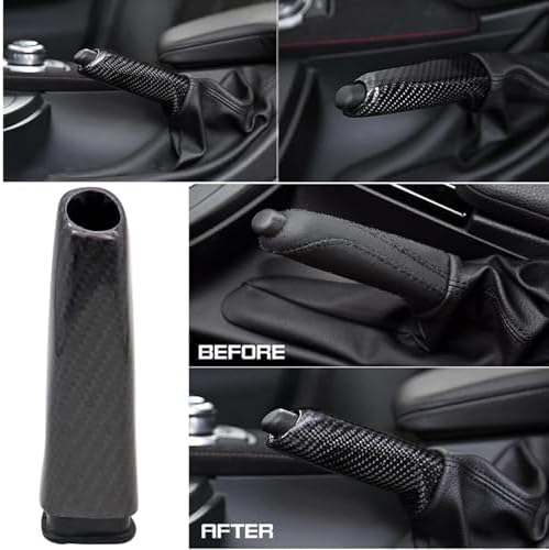 FZJDSD Carbon Fiber Handbrake Cover Grip fit - Image 5