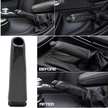 FZJDSD Carbon Fiber Handbrake Cover Grip fit - Image 5