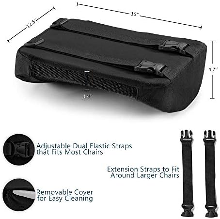 ComfiLife Lumbar Support Back Pillow Office Chair and Car Seat Cushion - Image 4