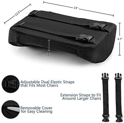 ComfiLife Lumbar Support Back Pillow Office Chair and Car Seat Cushion - Image 4