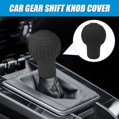 Car Gear Shift Knob Cover, Gear Shift Knob Cover Car Protect Accessories - Image 3
