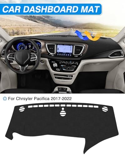 Cartist Dash Cover for Chrysler Pacifica Minivan 2017-2025 Dashboard Cover - Image 3
