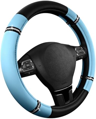 Road Comfort Leather Steering Wheel Cover – Premium Anti-Slip Car Steering - Image 2