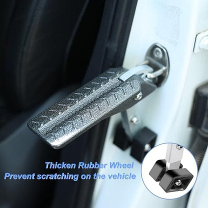 COWVIE Foldable Car Door Step Stand Pedal - Image 4