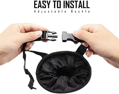 2 Pack Car Trash Bags Car Trash Can Washable Eco-Friendly Seat Back Hanging Car - Image 5