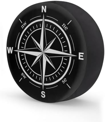 Compass Spare Tire Cover Wheel Covers Protectors Waterproof Dust-Proof by cfpolar