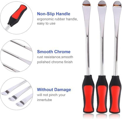11.5" Dirt Bike Tire Changing Tool Kit, Motorcycle Tire Removal Tool - Image 2