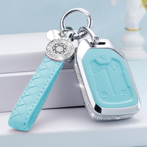 for GMC Key Fob Cover with Keychain, 5 Buttons - Image 2