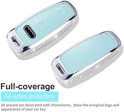 for Audi Key Fob Cover with Keychain - Image 4