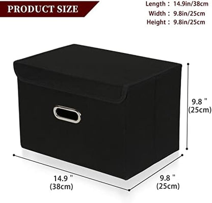 STOREONE Fabric Storage Cube Bins Foldable Organizer Container Collapsible - Image 2