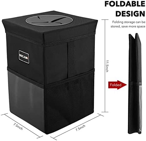 Car Trash Can with Lid - Image 4