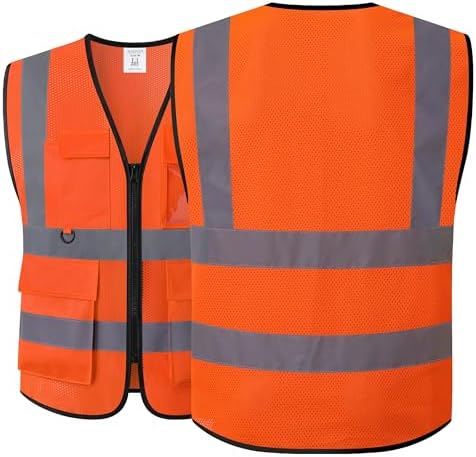 Safety Vest for Men Women Hi Vis Vest - Image 5