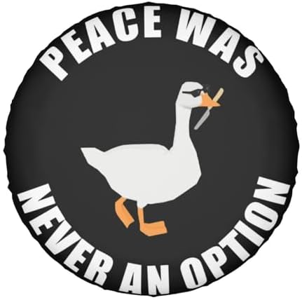 Funny Goose Peace was Never an Option Spare Tire Cover Wheel Protectors - Image 7
