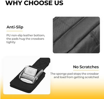 BougeRV 2.0 Soft Roof Rack Pads - Image 4