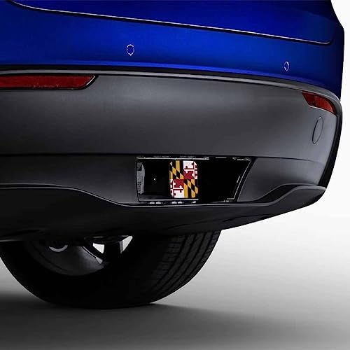 Maryland Flag Receiver Hitch Tube Cover Maryland State Flag of America Car Rear - Image 4