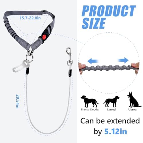 2 in 1 Chew Proof Dog Seat Belt - Image 4