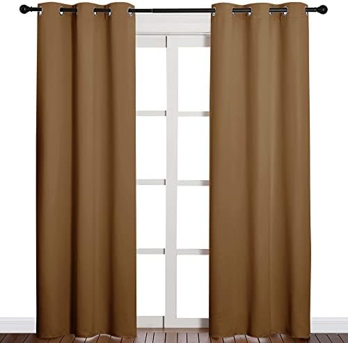 NICETOWN Sleek Blackout Curtains, 2 Panels, W42 x L84-inch - Image 2