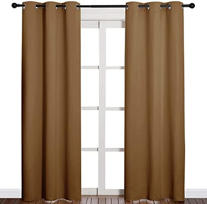 NICETOWN Sleek Blackout Curtains, 2 Panels, W42 x L84-inch - Image 2