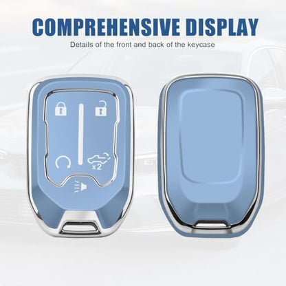 for GMC Key Fob Cover, 5 Buttons TPU Protection Case - Image 4