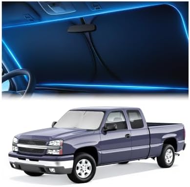 Magnelex Windshield Sun Shade for Chevrolet Silverado/GMC Sierra 1500 2500 3500 by Magnelex