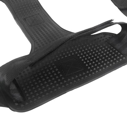 MOTO4U Universal Motorcycle Rear Wheel Tie Down Strap in Upgrade Black - Image 5
