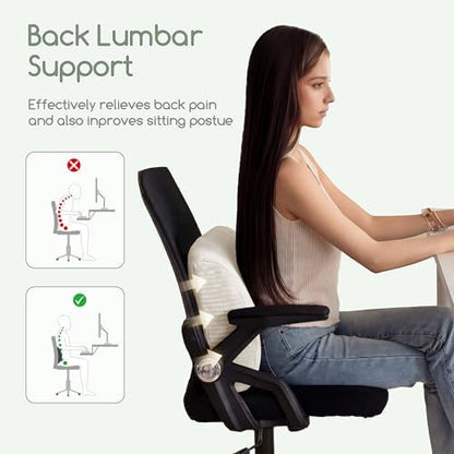 HIGOGOGO Lumbar Support Pillow for Recliner Chair/Accent Chair/Couch, Large - Image 7