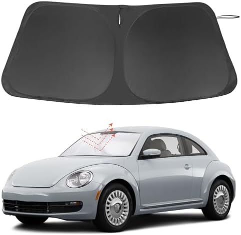 Windshield Sun Shade for for 2012-2019 Volkswagen Beetle by LHFLIVE