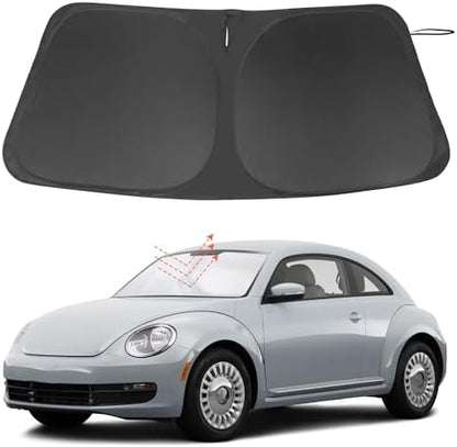 Windshield Sun Shade for for 2012-2019 Volkswagen Beetle by LHFLIVE