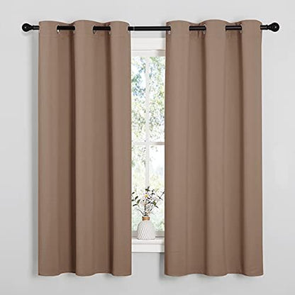 NICETOWN Cappuccino Blackout Curtains by NICETOWN