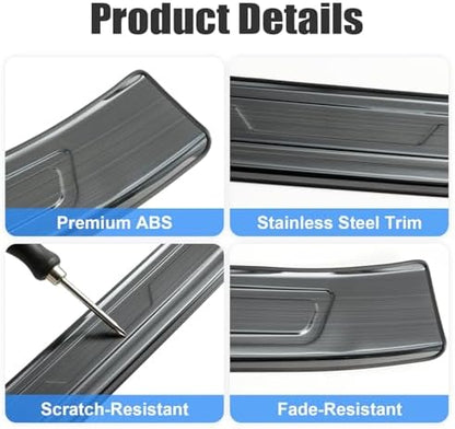 Door Sill Protector for Mazda CX5 2017-2025 Stainless Steel Door Sill Guard - Image 7