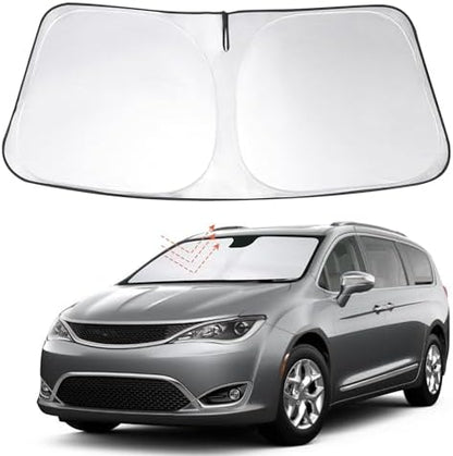 Windshield Sun Shade Sunshade for 2017-2026 Chrysler Pacifica by LHFLIVE