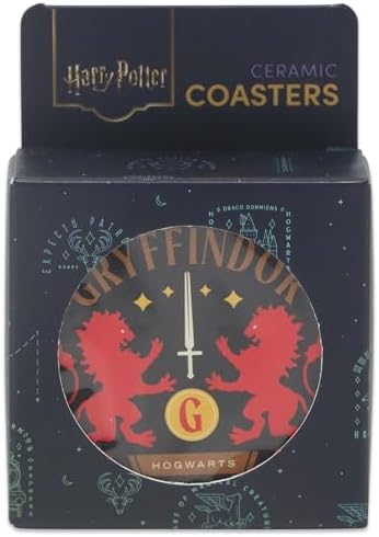 Harry Potter Hogwarts Houses Ceramic Car Coasters - Image 5