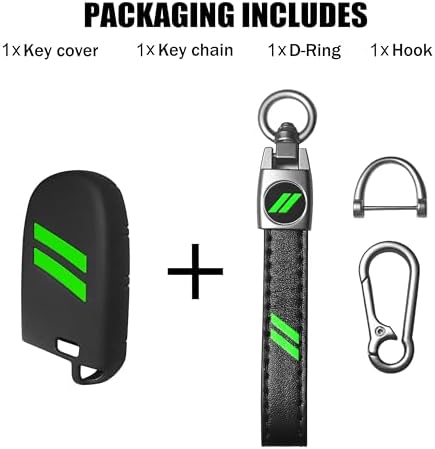 YOSRTER Key Fob Cover with Keychain - Image 6