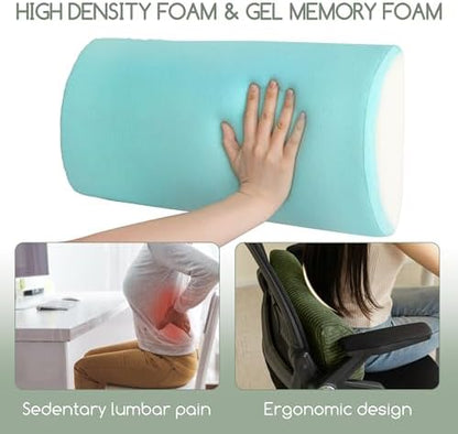 HIGOGOGO Lumbar Support Pillow for Recliner Chair/Accent Chair/Couch, Memory - Image 3