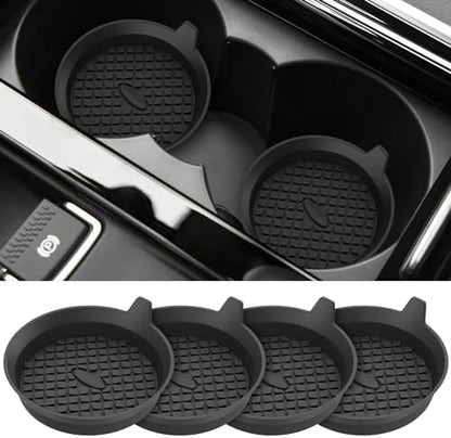 ME.FAN Car Cup Holder Coasters Silicone Cups Mats, Automotive Universal by MEFAN