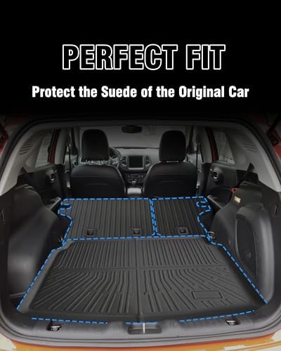 Cargo Liner Compatible with 2017-2025 2026 Jeep Compass Trunk Mat Cargo Mat - Image 2