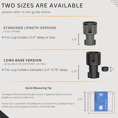 Swigzy Car Cup Holder Expander, Water Bottle Adapter Extender Insert - Image 6