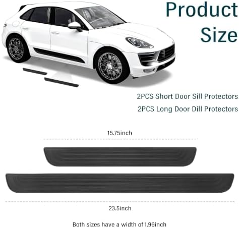 Car Door Sill Protector, Universal Waterproof Edge Guard - Image 2