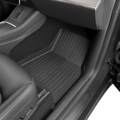 SUPER LINER Tesla New Model Y Standard Floor Mats 2025 2026 2027, TPE 9PCS - Image 3