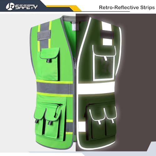 JKSafety Reflective Safety Vest - Image 3
