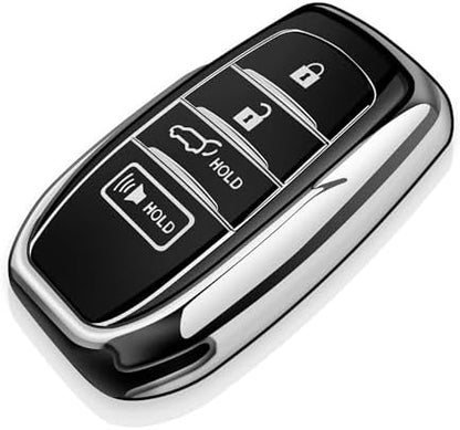 Tukellen for Toyota Key Fob Cover TPU Soft Case for 2025-2026 Camry 4 Runner by Tukellen