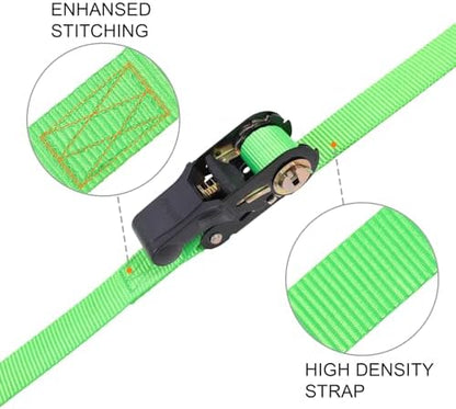 Ayaport Endless Ratchet Strap Ratcheting Tie Down Motorcycle Car Roof Rack - Image 2
