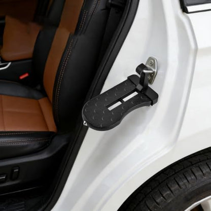 Universal Car Door Step, Foldable Door Latch Step, 400 lb Load Capacity - Image 2