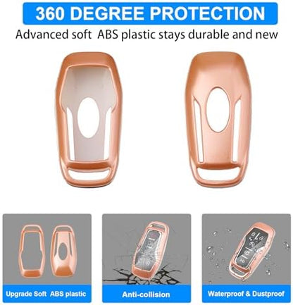 QBUC for Ford Key fob Cover, 4/5 Buttons Smart Key - Image 5