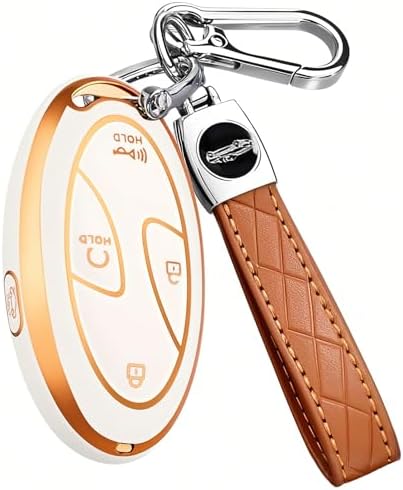5 Buttons Compatible with Hyundai Key Fob Cover Accessories, Fits by Unknown