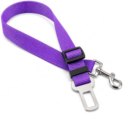 Adjustable Dog Car Seat Belt, Metal Snap Hook, Pet Safety Belt by Unknown